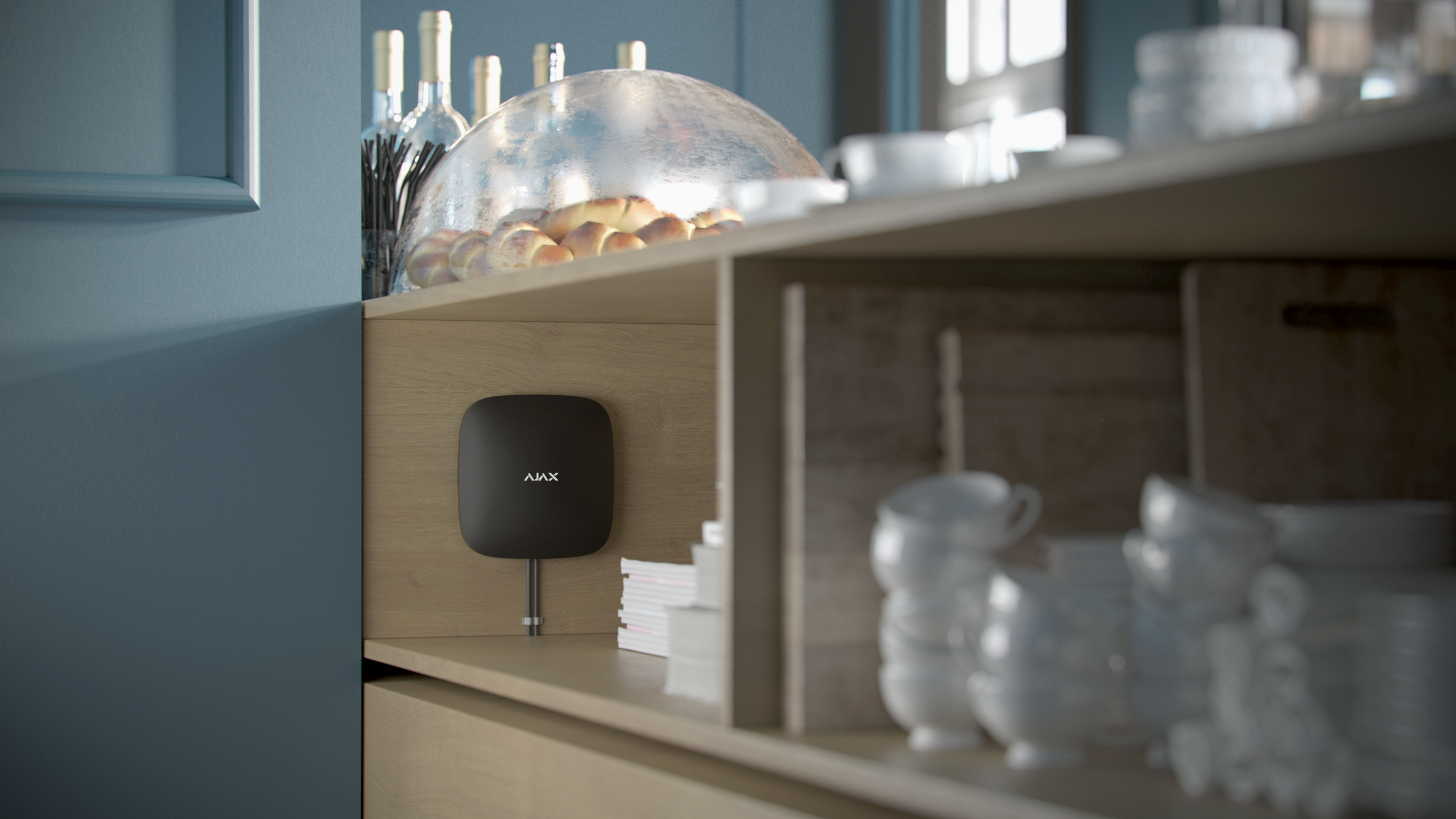 Ajax HUB2 Plus Bela/Crna