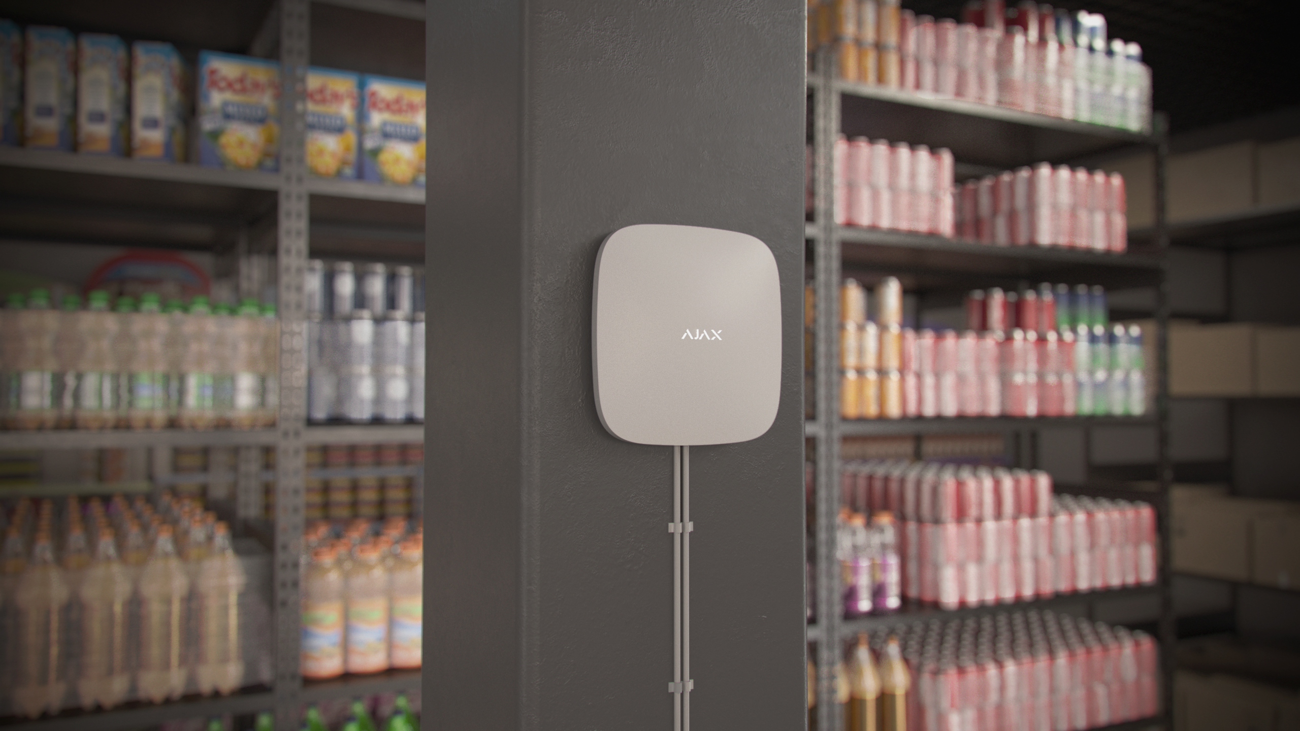 Ajax HUB2 (4G) Bela/Crna