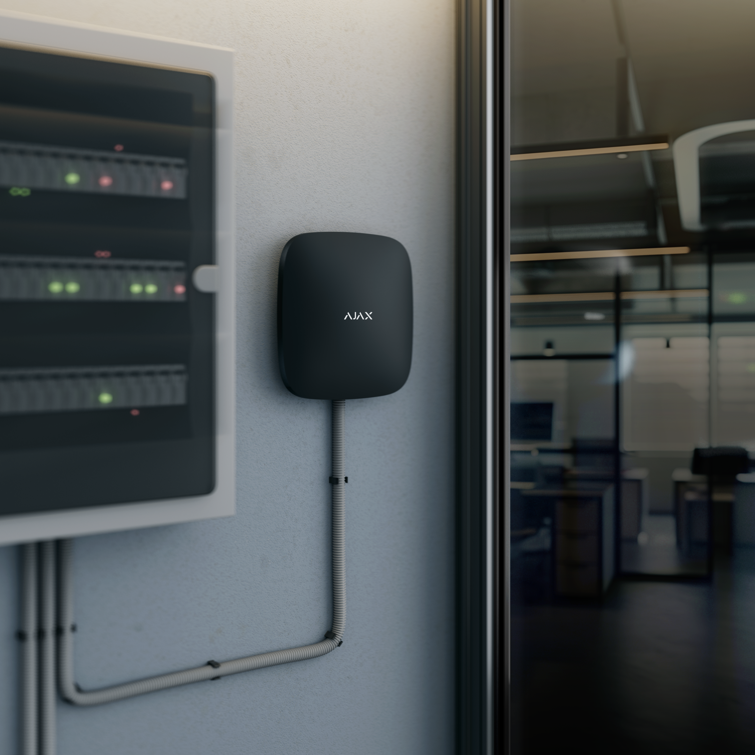 Ajax HUB2 (4G)  Bela/Crna