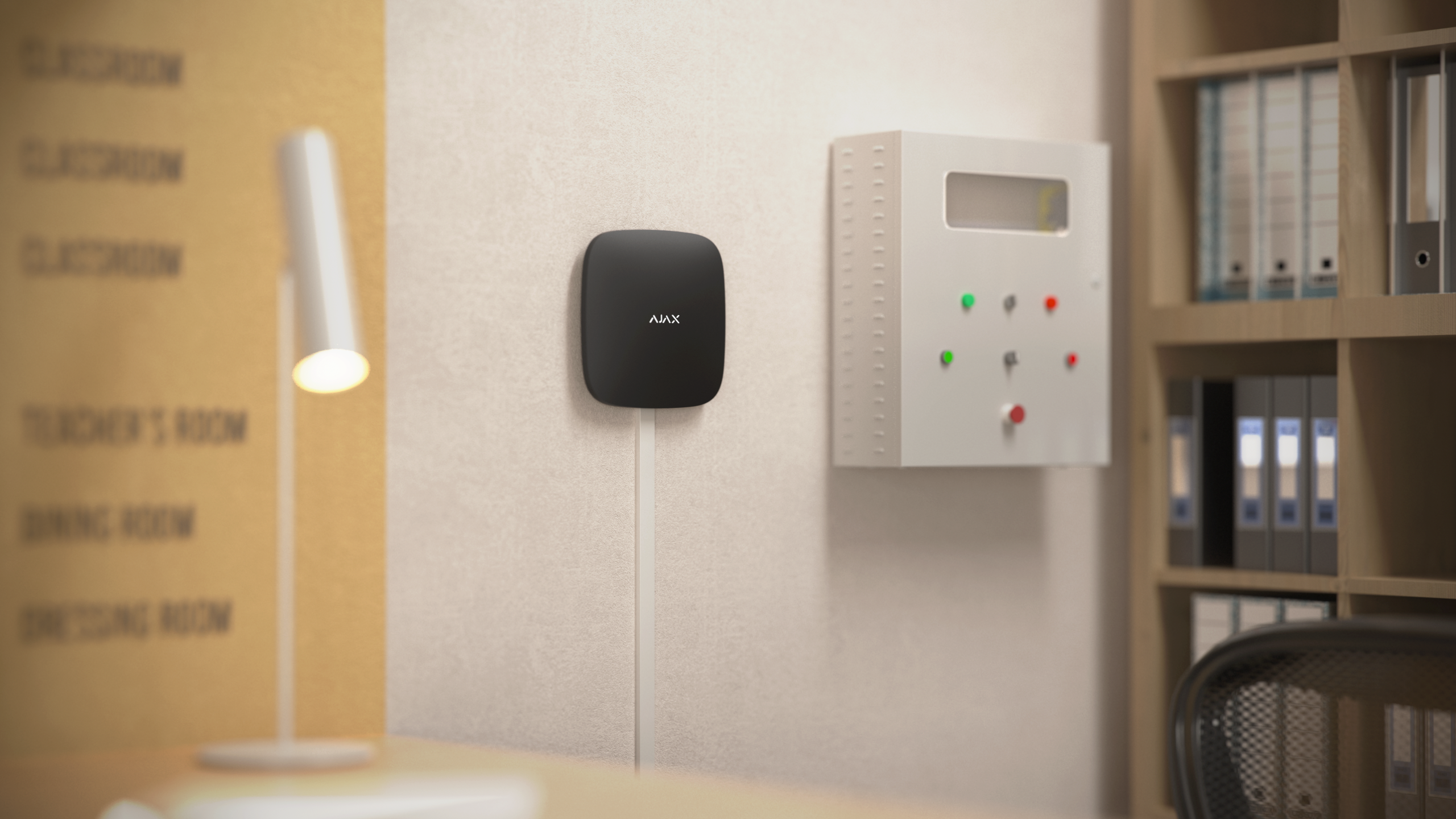 Ajax HUB2 (4G)  Bela/Crna