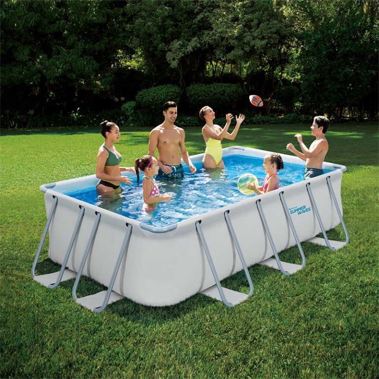 Pravougaoni bazen sa metalnim ramom Elite 549x274x132cm Summer Waves + Skimer filter pumpa SFX1500 + RX600 P4180952B